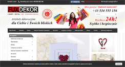 Desktop Screenshot of fuxdekor.pl